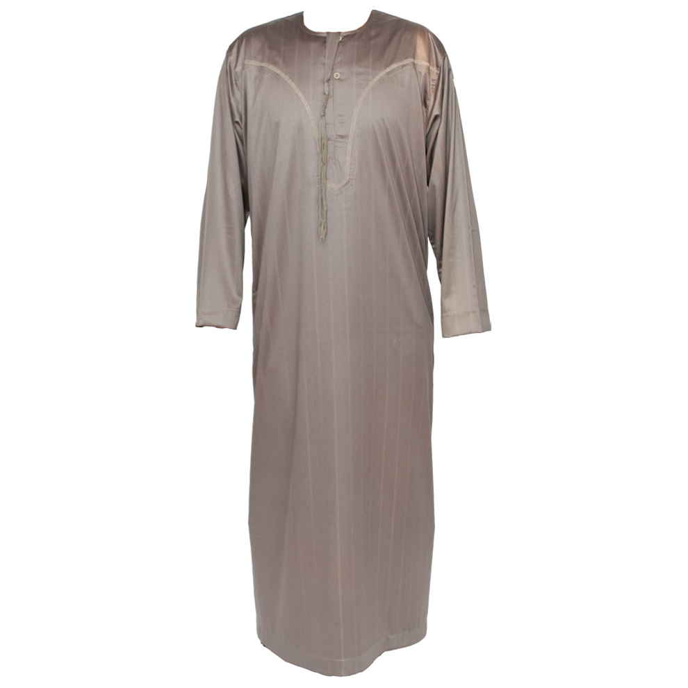 Gold Omani Ikaaf Jubbah Thobe